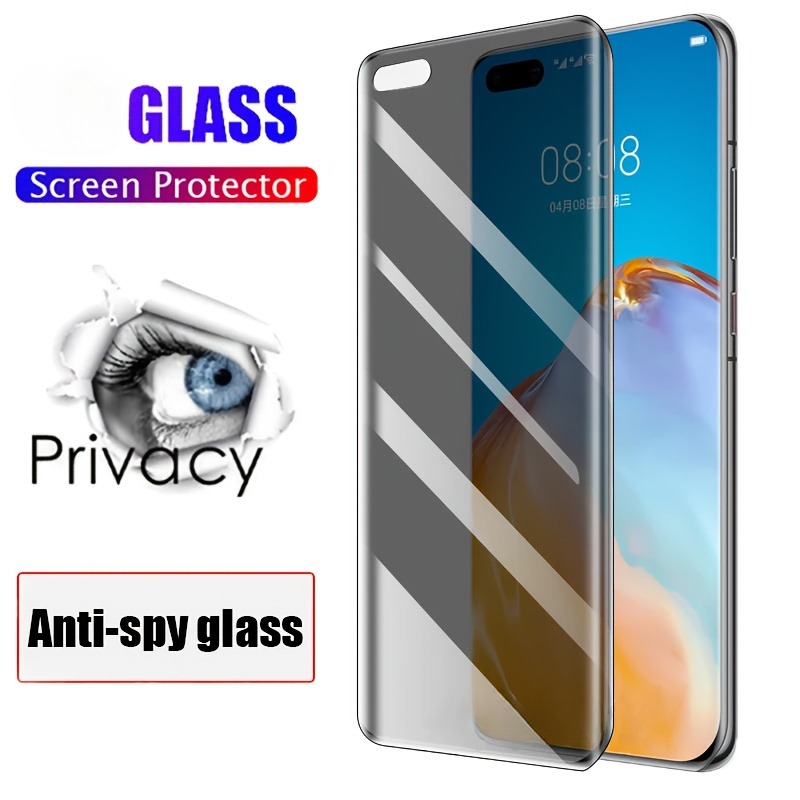 Huawei Mate 60 - 3pcs Anti-Spy Tempered Glass for Huawei