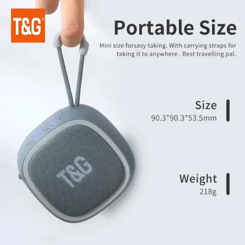 Bluetooth Speaker Waterproof - Outdoor Bicycle Riding TG659 T&G Portable