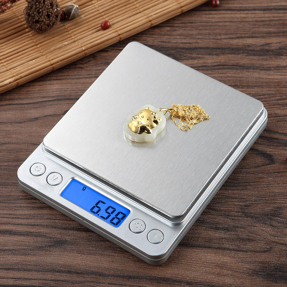 Kitchen Electronics Gadgets - LCD Digital Jewelry Scale 3kg 0.1g/500g