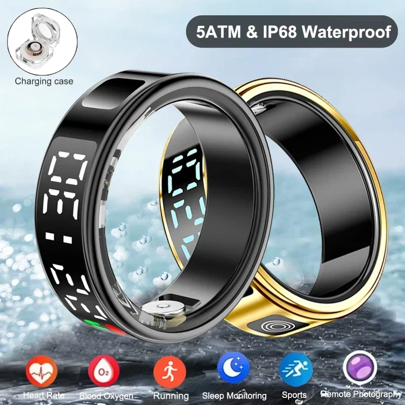 Smart Ring Health - Smart Ring For Men Women Multifunctional