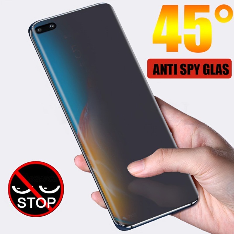3pcs Anti-Spy Tempered Glass f - огляд і ціна Huawei Mate 60