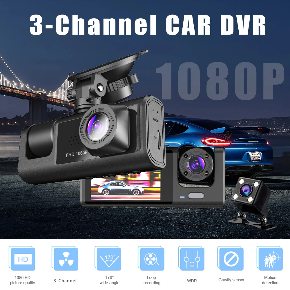 2.0Inch Car DVR Dash Cam HD Da - огляд і ціна Panoramic Dash Cam 360