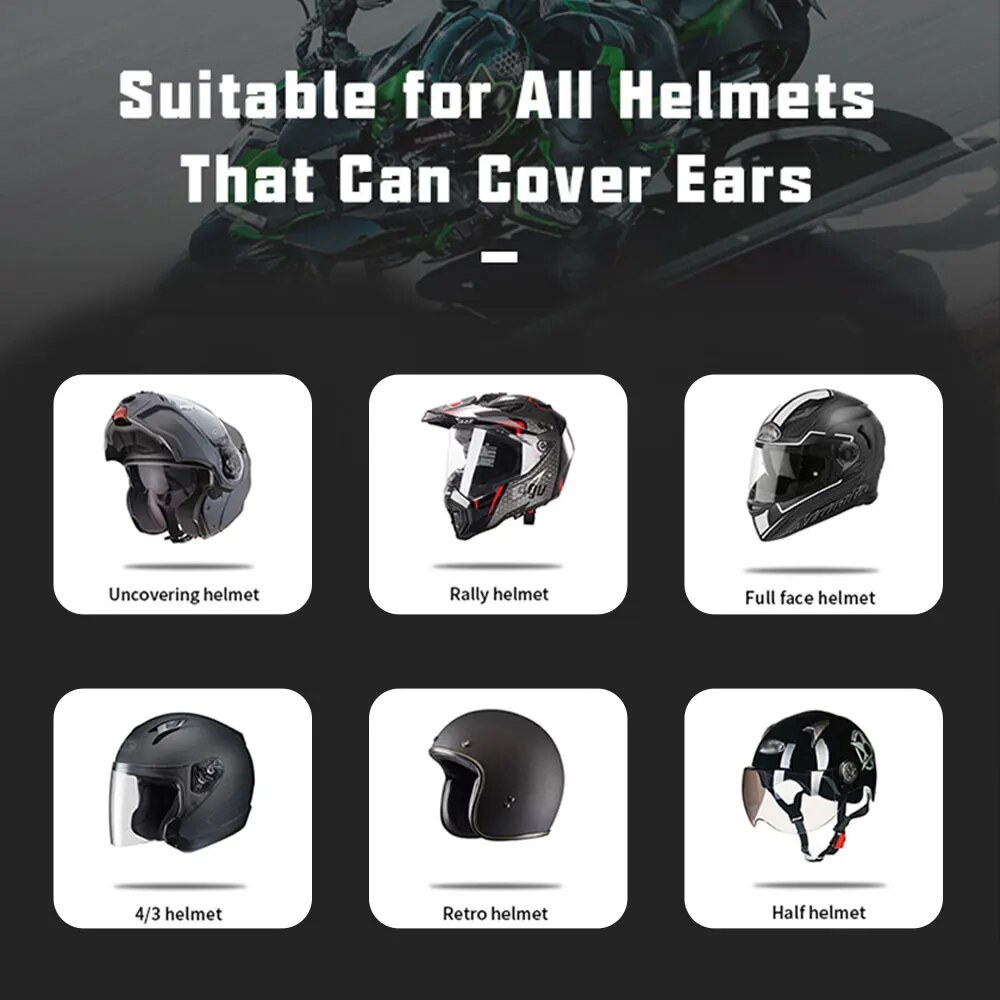 Kihous Single Ear Motorcycle H - огляд і ціна Bluetooth Speaker Waterproof