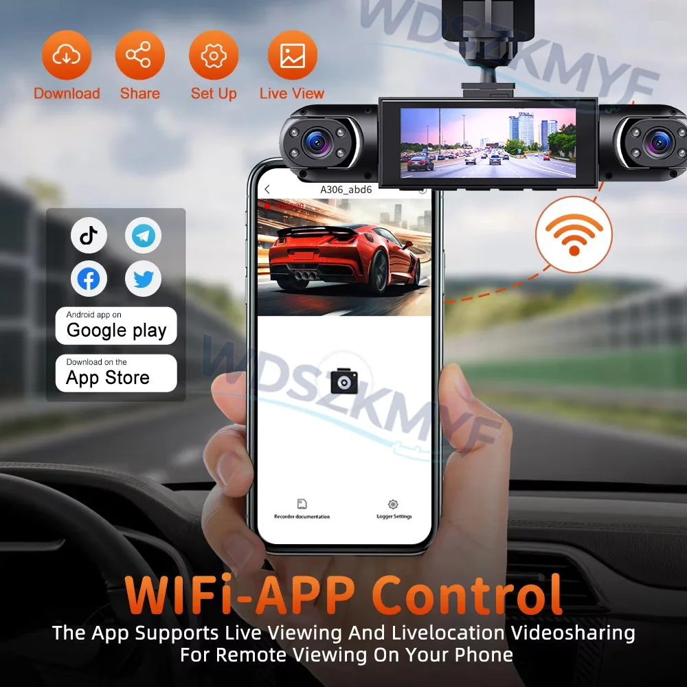 NEW 360° Car Camera 1080P Dash - огляд і ціна Panoramic Dash Cam 360