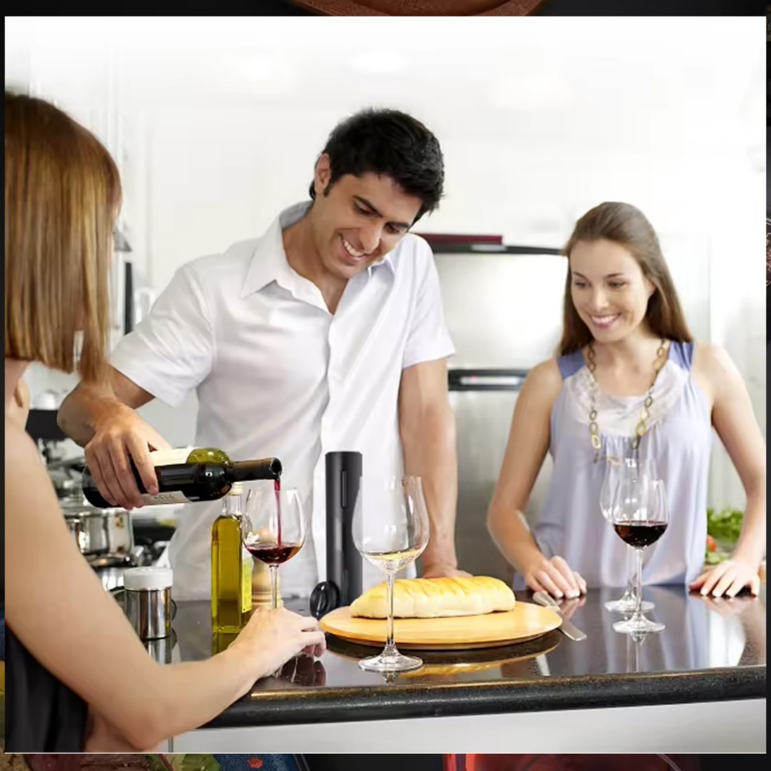 Electric Wine Bottle Opener Au - огляд і ціна Kitchen Electronics Gadgets