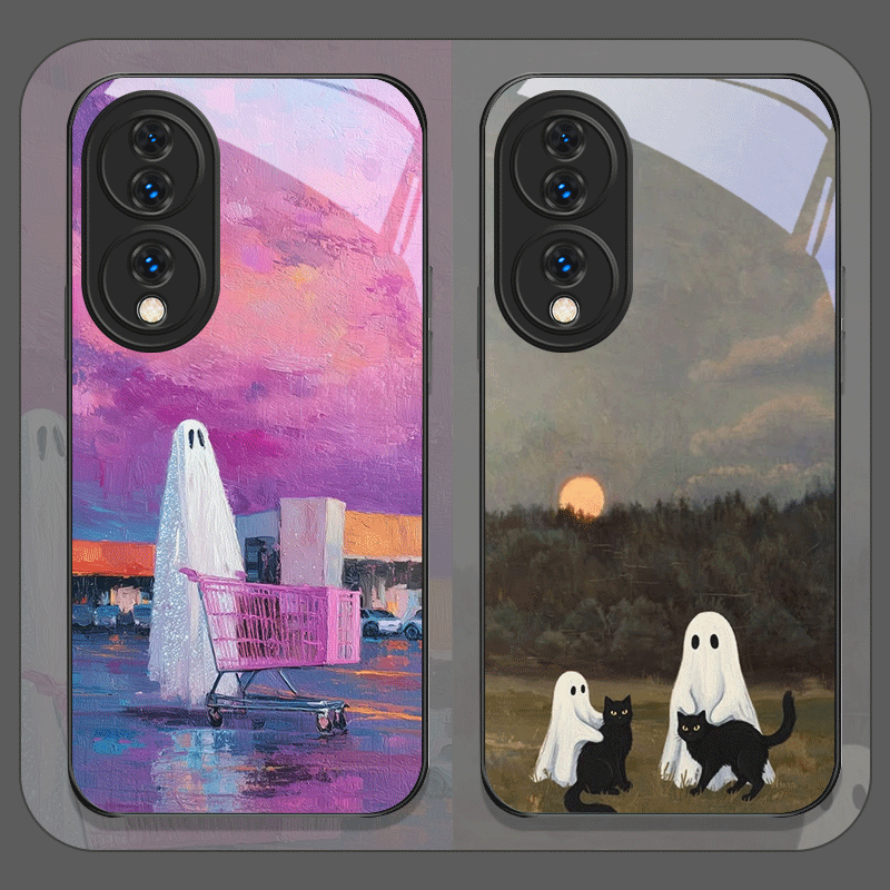 Cute Cartoon Black Cat Ghost P - огляд і ціна Huawei Mate 60
