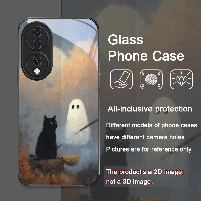 Cute Cartoon Black Cat Ghost P - огляд і ціна Huawei Mate 60
