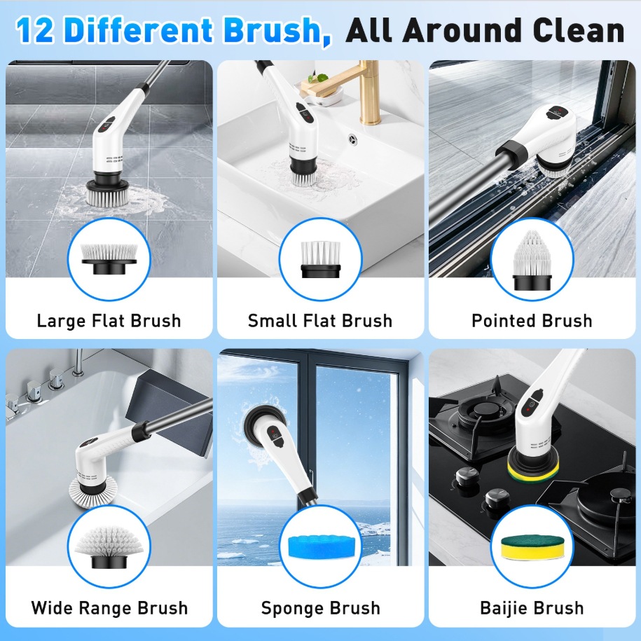 TINSOL 12 in 1 Electric Cleani - огляд і ціна Kitchen Electronics Gadgets