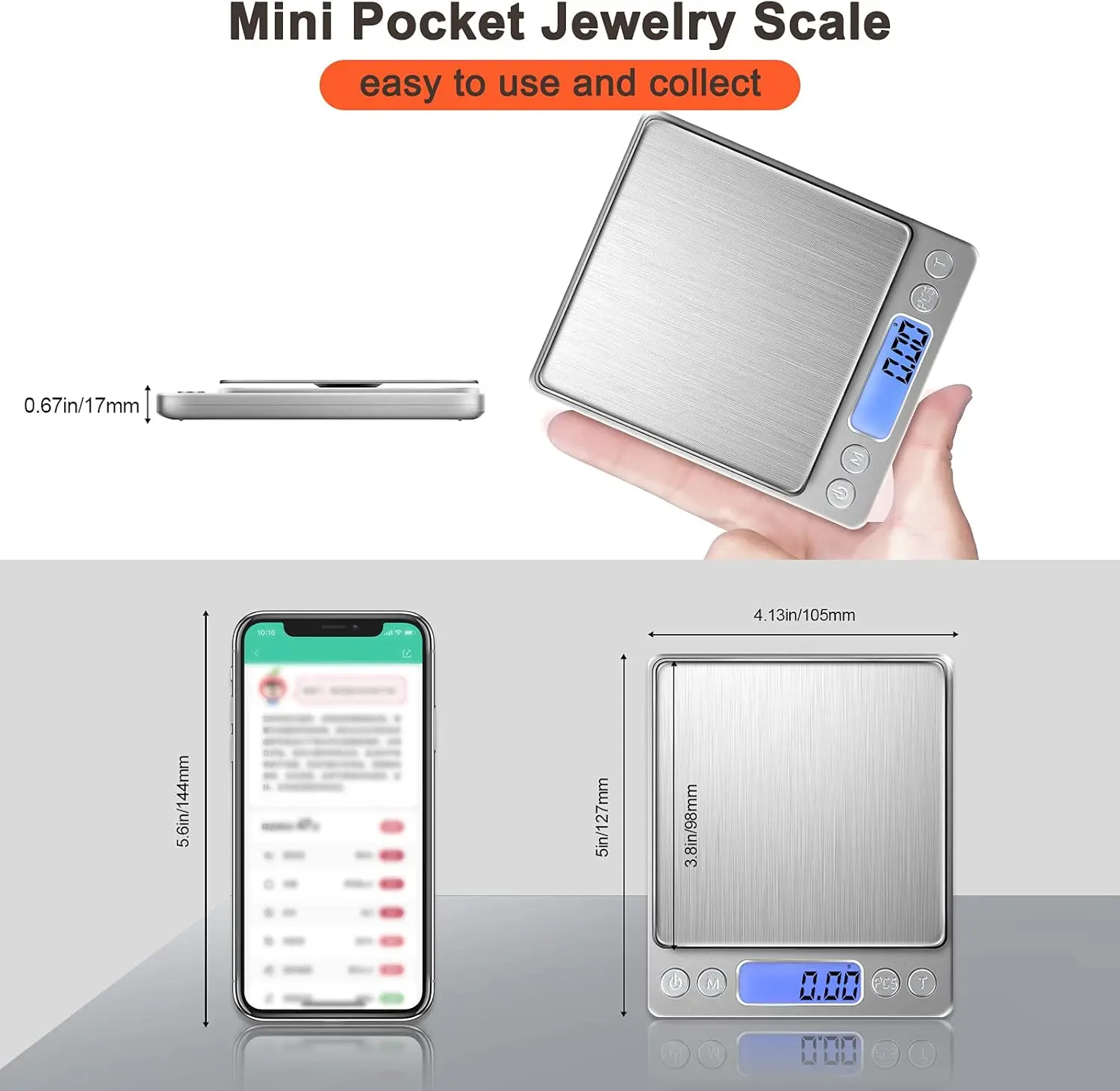 LCD Digital Jewelry Scale 3kg  - огляд і ціна Kitchen Electronics Gadgets