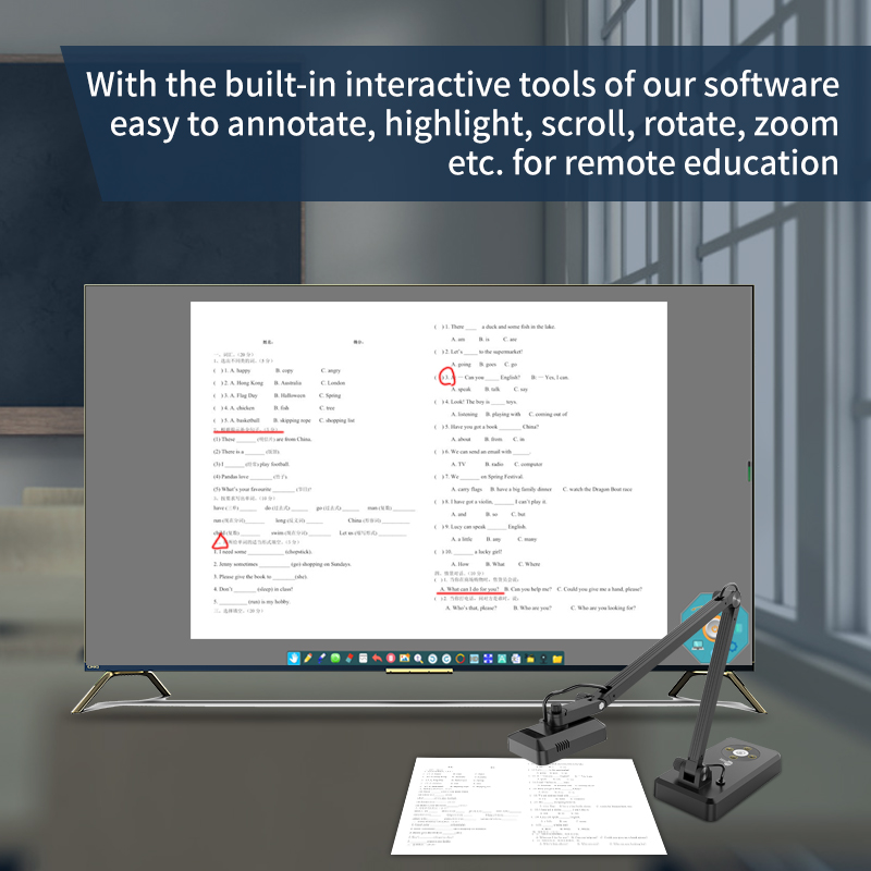 4K Digital Visual Presenter |  - огляд і ціна Document Camera Visualizer
