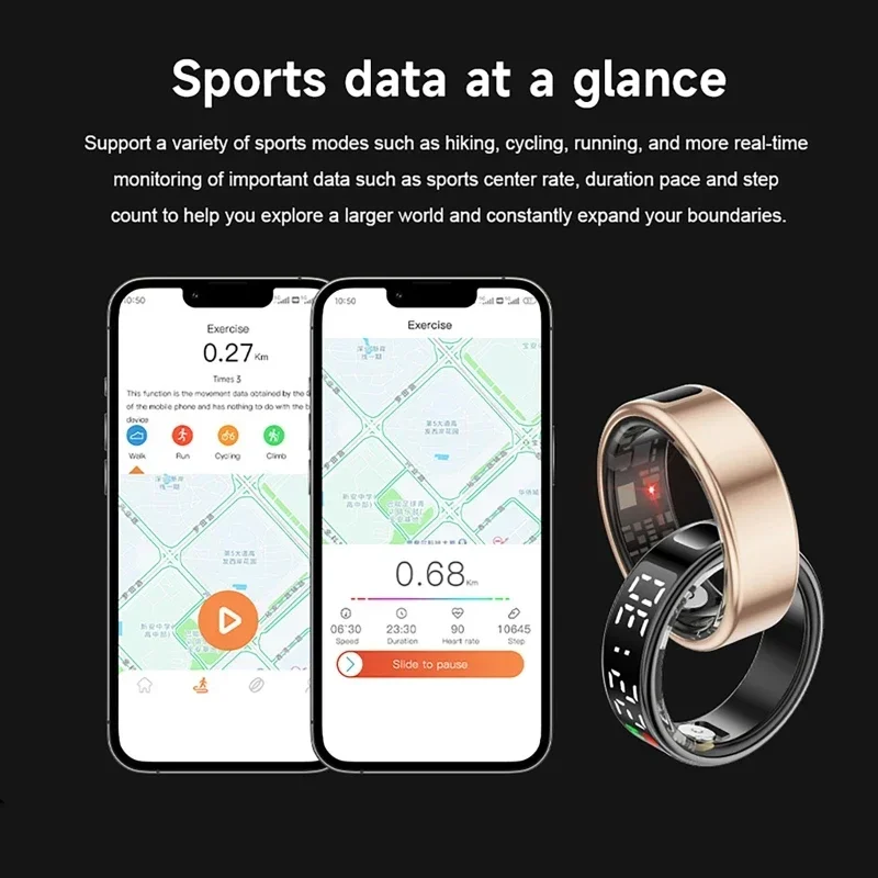 SR08 Smart Ring For Men Women  - огляд і ціна Smart Ring Health