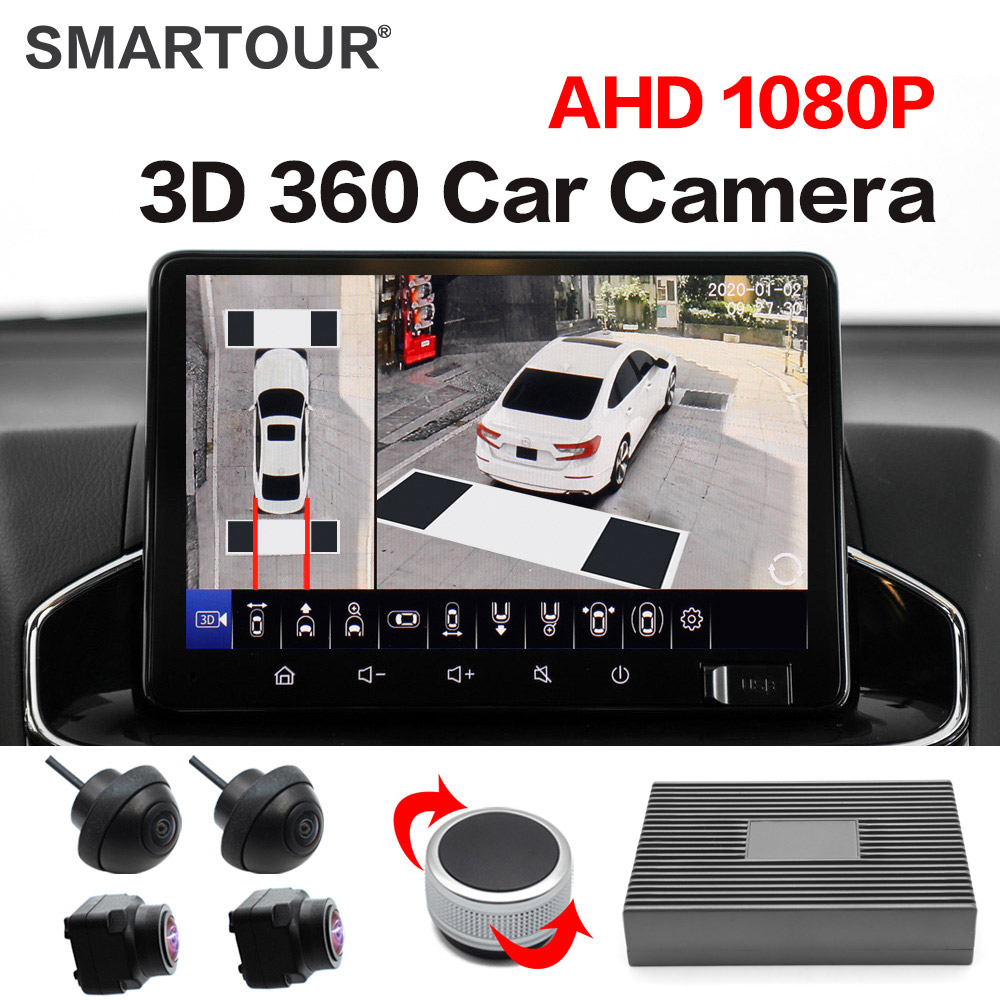 SMARTOUR 1080P All Around View - огляд і ціна Panoramic Dash Cam 360