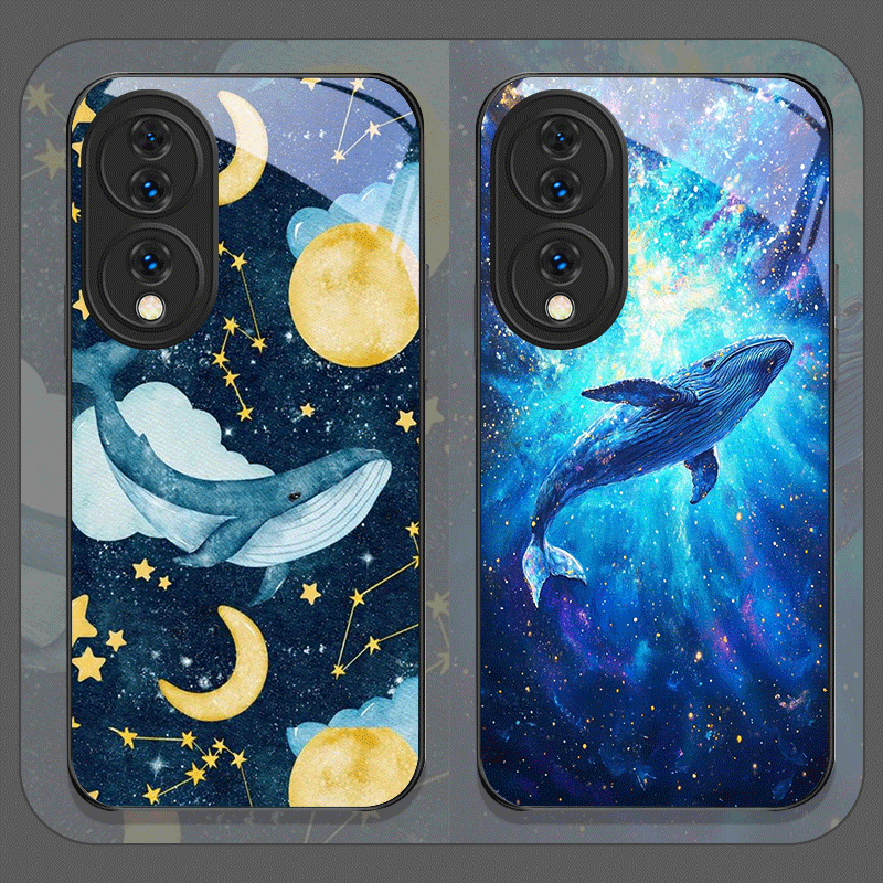 Cartoon Starry Sky Blue Whale  - огляд і ціна Huawei Mate 60