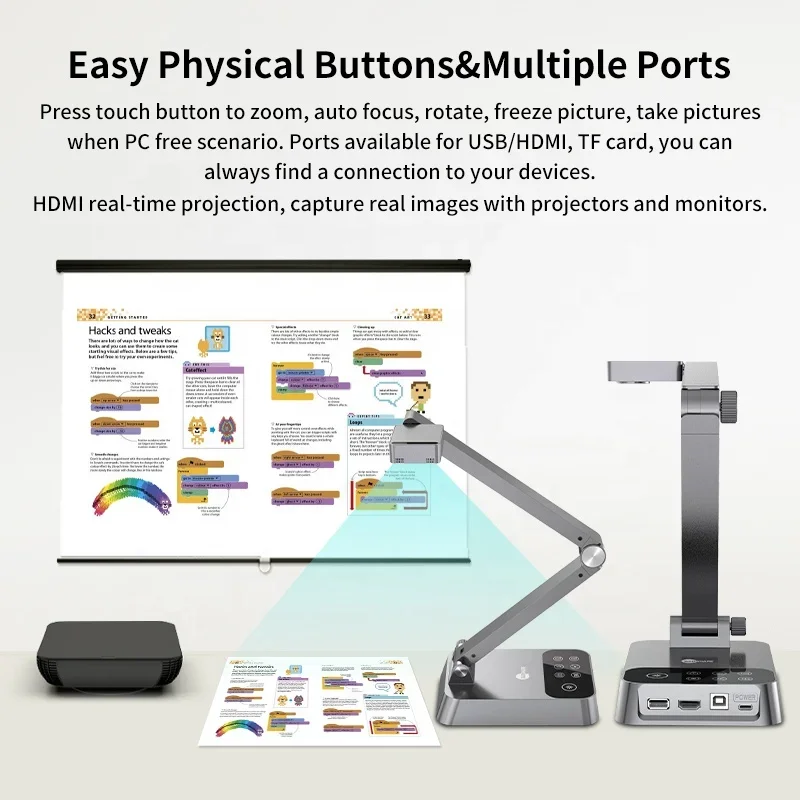 New Portable Educational Proje - огляд і ціна Document Camera Visualizer