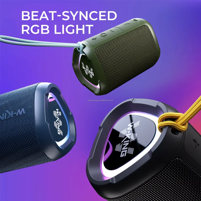 W-KING D110 RGB Wireless Bluet - огляд і ціна Bluetooth Speaker Waterproof