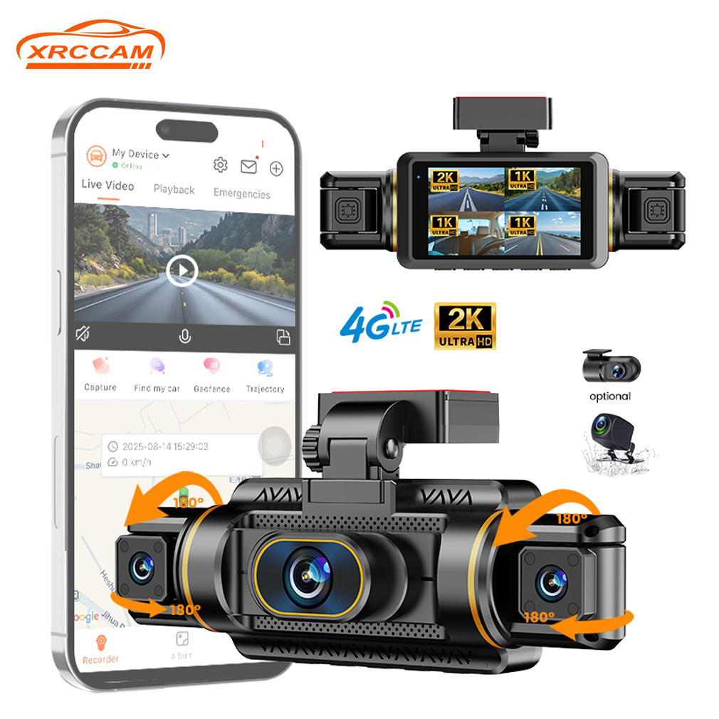 2K 4 Channel Dash Cam with 360 - огляд і ціна Panoramic Dash Cam 360