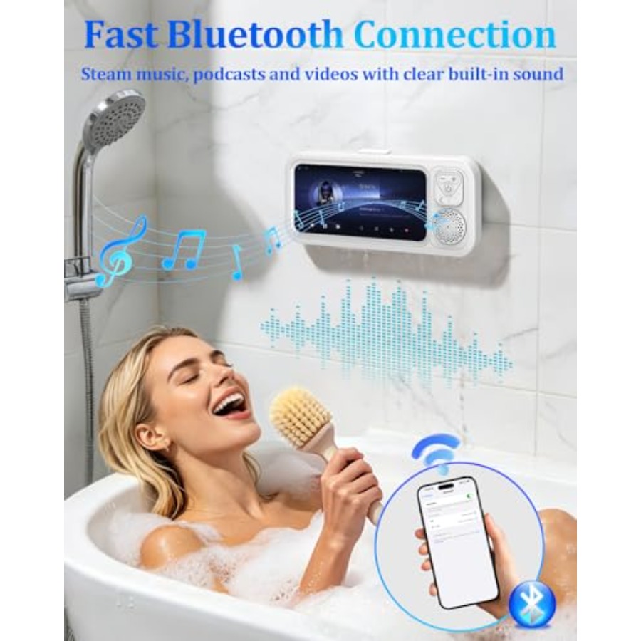 Shower Phone Holder Waterproof - огляд і ціна Bluetooth Speaker Waterproof