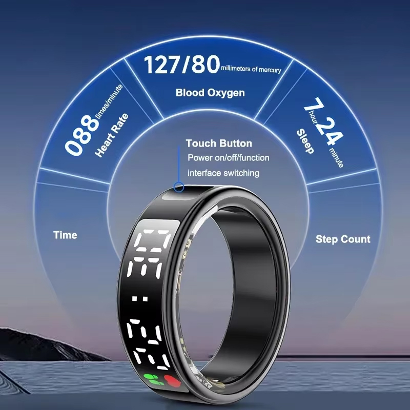 Fitness Sleep Smart Ring LED D - огляд і ціна Smart Ring Health