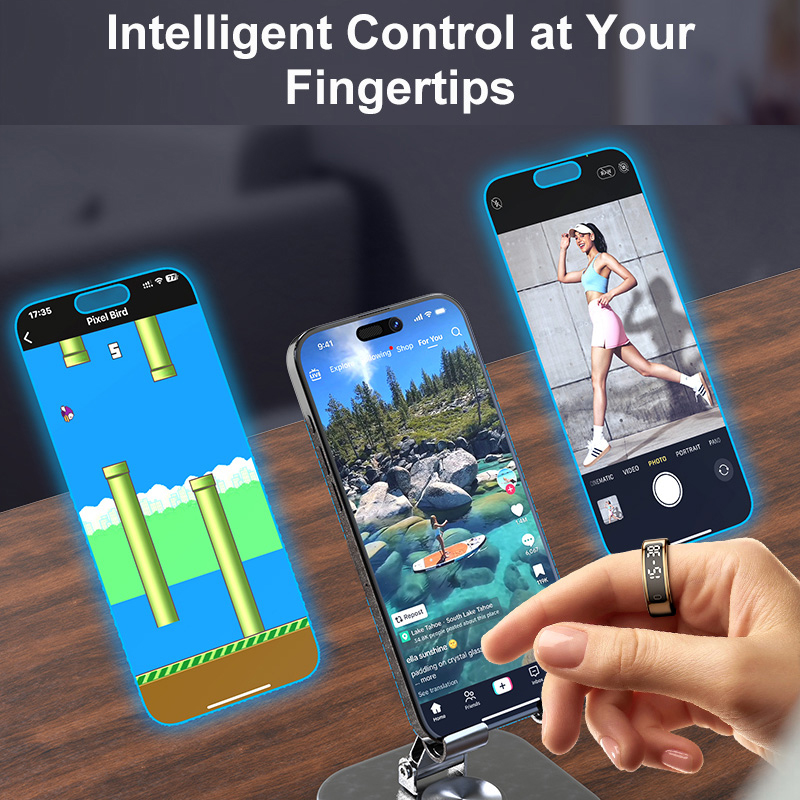 AMZMAX R11C Display Screen Sma - огляд і ціна Smart Ring Health